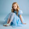 imageFelix ampamp Flora Toddler Girl Sandals Flower Girl Dress Shoes Open Toe Little Kid Summer FlatsBc320green