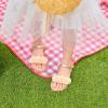 imageFelix ampamp Flora Toddler Girls Sandals Soft Rubber Flats Summer Baby Flower Girl ShoesBc207gold