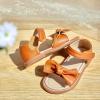 imageFelix ampamp Flora Toddler Girls Sandals Soft Rubber Flats Summer Baby Flower Girl ShoesBc245brown