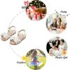 imageFelix ampamp Flora Toddler Girls Sandals Soft Rubber Flats Summer Baby Flower Girl ShoesBc252white