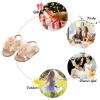 imageFelix ampamp Flora Toddler Girls Sandals Soft Rubber Flats Summer Baby Flower Girl ShoesBc254champagne