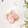 imageFelix ampamp Flora Toddler Girls Sandals Soft Rubber Flats Summer Baby Flower Girl ShoesBc254pink