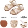 imageFelix ampamp Flora Toddler Girls Sandals Soft Rubber Flats Summer Baby Flower Girl ShoesBc284nude