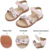 imageFelix ampamp Flora Toddler Girls Sandals Soft Rubber Flats Summer Baby Flower Girl ShoesBc290pink