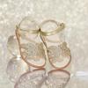 imageFelix ampamp Flora Toddler Girls Sandals Soft Rubber Flats Summer Baby Flower Girl ShoesBc315gold
