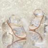 imageFelix ampamp Flora Toddler Girls Sandals Soft Rubber Flats Summer Baby Flower Girl ShoesBc315silver