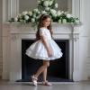 imageFelix ampamp Flora Toddler Girls Sandals Soft Rubber Flats Summer Baby Flower Girl ShoesBc323s White