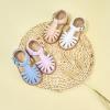 imageFelix ampamp Flora Toddler Girls Sandals Soft Rubber Princess Flat Shoes Summer Flower Girl ShoesBc262beige