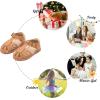 imageFelix ampamp Flora Toddler Girls Sandals Soft Rubber Princess Flat Shoes Summer Flower Girl ShoesBc262brown