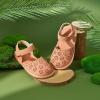 imageFelix ampamp Flora Toddler Girls Sandals Soft Rubber Princess Flat Shoes Summer Flower Girl ShoesBc299coral
