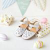 imageFelix ampamp Flora Toddler Girls Sandals Soft Rubber Princess Flat Shoes Summer Flower Girl ShoesBc299white