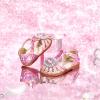 imageFelix ampamp Flora Toddler Girls Sandals Soft Rubber Princess Flat Shoes Summer Flower Girl ShoesBc321pink
