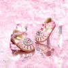 imageFelix ampamp Flora Toddler Girls Sandals Soft Rubber Princess Flat Shoes Summer Flower Girl ShoesBc321pink