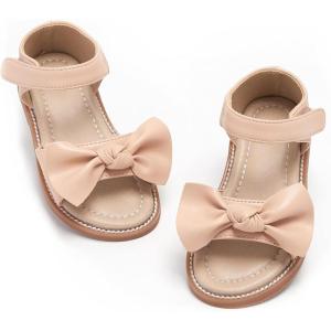 imageFelix ampamp Flora Toddler Girls Sandals Soft Rubber Flats Summer Baby Flower Girl ShoesBc245nude