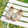 imageFelix ampamp Flora Toddler Girls Sandals Flower Girl Shoes Soft Rubber Princess Summer Flat ShoesBc314gold