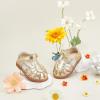 imageFelix ampamp Flora Toddler Girls Sandals Flower Girl Shoes Soft Rubber Princess Summer Flat ShoesBc322gold