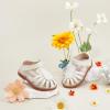 imageFelix ampamp Flora Toddler Girls Sandals Flower Girl Shoes Soft Rubber Princess Summer Flat ShoesBc322ivory