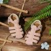 imageFelix ampamp Flora Toddler Girls Sandals Flower Girl Shoes Soft Rubber Princess Summer Flat ShoesBc328pink