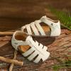 imageFelix ampamp Flora Toddler Girls Sandals Flower Girl Shoes Soft Rubber Princess Summer Flat ShoesBc328white
