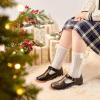 imageFelix ampamp Flora Toddler Little Girl Princess Dress ShoesMary Jane Flats for Girl Party School ShoesB386black