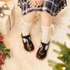imageFelix ampamp Flora Toddler Little Girl Princess Dress ShoesMary Jane Flats for Girl Party School ShoesB386black