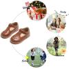 imageFelix ampamp Flora Toddler Little Girl Princess Dress ShoesMary Jane Flats for Girl Party School ShoesB386oxford Brown