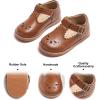 imageFelix ampamp Flora Toddler Little Girl Princess Dress ShoesMary Jane Flats for Girl Party School ShoesB386oxford Brown