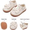 imageFelix ampamp Flora Toddler Little Girl Princess Dress ShoesMary Jane Flats for Girl Party School ShoesB404beige