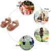 imageFelix ampamp Flora Toddler Little Girl Princess Dress ShoesMary Jane Flats for Girl Party School ShoesB404brown
