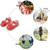 imageFelix ampamp Flora Toddler Little Girl Princess Dress ShoesMary Jane Flats for Girl Party School ShoesB404red