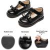 imageFelix ampamp Flora Toddler Little Girl Princess Dress ShoesMary Jane Flats for Girl Party School ShoesB413black