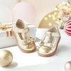imageFelix ampamp Flora Toddler Little Girl Princess Dress ShoesMary Jane Flats for Girl Party School ShoesB413gold