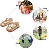 imageFelix ampamp Flora Toddler Little Girl Princess Dress ShoesMary Jane Flats for Girl Party School ShoesB413gold