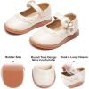 imageFelix ampamp Flora Toddler Little Girl Princess Dress ShoesMary Jane Flats for Girl Party School ShoesB417beige