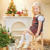 imageFelix ampamp Flora Toddler Little Girl Princess Dress ShoesMary Jane Flats for Girl Party School ShoesB417gold