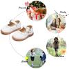 imageFelix ampamp Flora Toddler Little Girl Princess Dress ShoesMary Jane Flats for Girl Party School ShoesB417white