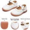 imageFelix ampamp Flora Toddler Little Girl Princess Dress ShoesMary Jane Flats for Girl Party School ShoesB417white