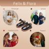 imageFelix ampamp Flora Toddler Little Girl Princess Dress ShoesMary Jane Flats for Girl Party School ShoesB418black