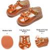 imageFelix ampamp Flora Toddler Little Girl Princess Dress ShoesMary Jane Flats for Girl Party School ShoesB420brown