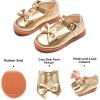 imageFelix ampamp Flora Toddler Little Girl Princess Dress ShoesMary Jane Flats for Girl Party School ShoesB420gold