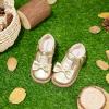 imageFelix ampamp Flora Toddler Little Girl Princess Dress ShoesMary Jane Flats for Girl Party School ShoesB420gold