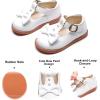 imageFelix ampamp Flora Toddler Little Girl Princess Dress ShoesMary Jane Flats for Girl Party School ShoesB420white