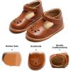 imageFelix ampamp Flora Toddler Little Girl Princess Dress ShoesMary Jane Flats for Girl Party School ShoesB831brown
