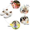 imageFelix ampamp Flora Toddler Little Girls Dress Shoes  Flower Girls Mary Jane Flats Ballet Shoes Party Wedding819white