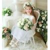 imageFelix ampamp Flora Toddler Little Girls Dress Shoes  Flower Girls Mary Jane Flats Ballet Shoes Party WeddingB810fl Ivory