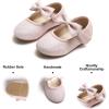 imageFelix ampamp Flora Toddler Little Girls Dress Shoes  Flower Girls Mary Jane Flats Ballet Shoes Party WeddingB810glitter Pink