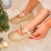 imageFelix ampamp Flora Toddler Little Girls Dress Shoes  Flower Girls Mary Jane Flats Ballet Shoes Party WeddingB810gold