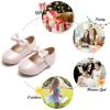 imageFelix ampamp Flora Toddler Little Girls Dress Shoes  Flower Girls Mary Jane Flats Ballet Shoes Party WeddingB810light Pink