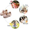 imageFelix ampamp Flora Toddler Little Girls Dress Shoes  Flower Girls Mary Jane Flats Ballet Shoes Party WeddingB810pink
