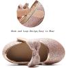 imageFelix ampamp Flora Toddler Little Girls Dress Shoes  Flower Girls Mary Jane Flats Ballet Shoes Party WeddingB810pink